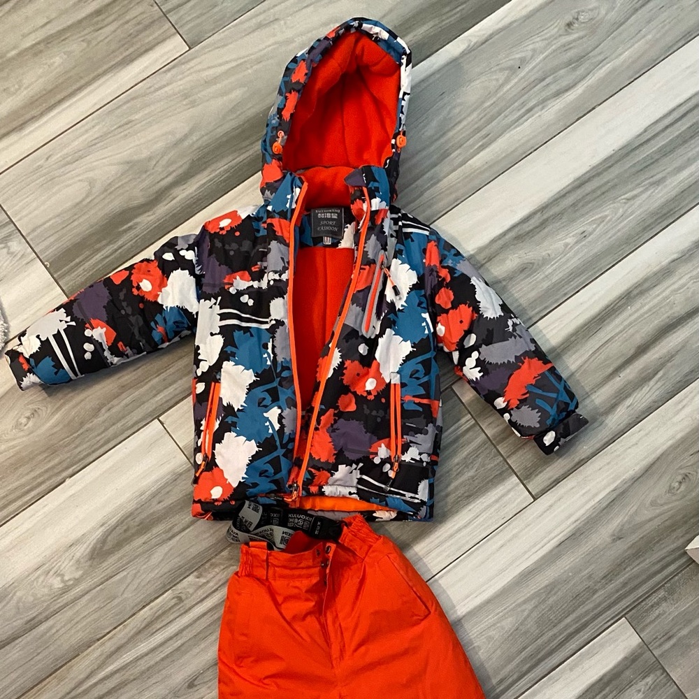 Boy Ski Jacket & Bib - Size 6